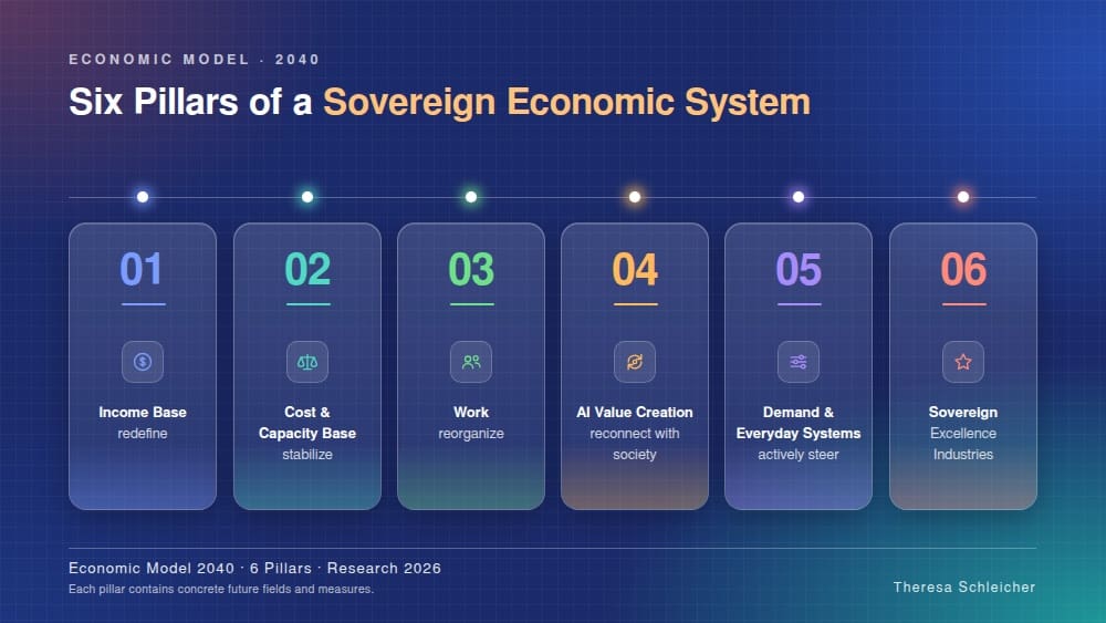 Theresa Schleicher - Six Pillars Economic Model 2040